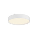 SLV Plafondarmatuur DECONA 30 CL rond, met sensor, geschikt voor beeldschermwerkstations IP44, wit, gelakt 