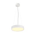 SLV Plafondarmatuur DECONA 30 CL rond, met sensor, geschikt voor beeldschermwerkstations IP44, wit, gelakt 