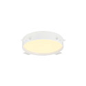 SLV Plafondarmatuur DECONA 30 CL rond, met sensor, geschikt voor beeldschermwerkstations IP44, wit, gelakt 