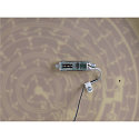 SLV Plafondarmatuur DECONA 42 CL rond, met sensor, geschikt voor beeldschermwerkstations IP44, wit, gelakt 