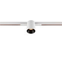 SLV track spot FIXT-IT! round, built-in version, suitable for VDU workstation IP20, black, white, lacquered dimmable