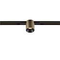 SLV track spot FIXT-IT! round, built-in version, suitable for VDU workstation IP20, bronze, black, lacquered dimmable