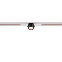 SLV Spotlight op rail FIXT-IT! rond, ingebouwde versie, geschikt voor beeldschermwerkstations IP20, zwart, wit, gelakt dimbaar