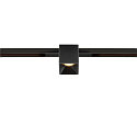 Spotlight op rail FIXT-IT! rond, ingebouwde versie, geschikt voor beeldschermwerkstations IP20, zwart, gelakt dimbaar