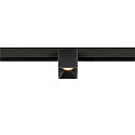 Spotlight op rail FIXT-IT! rond, opbouwversie, geschikt voor beeldschermwerkstations IP20, zwart, gelakt dimbaar