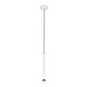 SLV Pendelarmatuur GRIP!S geschikt voor beeldschermwerkstations IP20, zwart, wit dimbaar