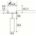 SLV Pendelarmatuur GRIP!S geschikt voor beeldschermwerkstations IP20, brons, zwart dimbaar