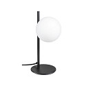 SLV floor lamp SUN FL round G9 IP20, black dimmable