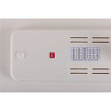 SLV 3-fase spot SIGHT PANEL hoekig, geschikt voor beeldschermwerkstations IP20, wit, gelakt 