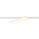 SLV 3-fase spot SIGHT PANEL hoekig, geschikt voor beeldschermwerkstations IP20, wit, gelakt 