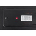 SLV 3-fase spot SIGHT PANEL hoekig, geschikt voor beeldschermwerkstations IP20, zwart, gelakt 