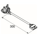 SLV Aansluiting RETRO CON 5P101 5-polig, wit