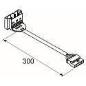 SLV Aansluiting RETRO CON 5P102 5-polig, wit