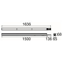 light carrier EASYLIGHT 1500 ML WB ON-OFF CCT Switch, 5-pole, switchable, multipower IP40, traffic white 
