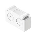 Lichtlijnsysteem eindkap EASYLIGHT WH mechanisch, universeel, wit