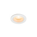 Plafondinbouwarmatuur NUMINOS� XS rond, geschikt voor beeldschermwerkstations IP20, wit, gelakt dimbaar