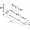 SLV Inbouwspot NUMINOS� GIMBLE S draaibaar, geschikt voor beeldschermwerkstations IP20, wit dimbaar