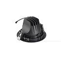 SLV Plafondinbouwarmatuur NUMINOS� MOVE XL rond, geschikt voor beeldschermwerkstations IP20, zwart, wit, gelakt dimbaar