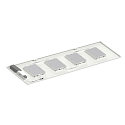 SLV grid luminaire PAVANNO 1200/300 45 WB WH DALI DALI controllable, CCT Switch, UGR < 19, multipower IP20, white dimmable