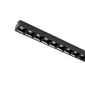 SLV 3-fase spot SIGHT EVO SINGLE hoekig, geschikt voor beeldschermwerkstations IP20, zwart, gelakt 