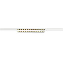 3-fase spot SIGHT EVO DOUBLE hoekig IP20, zwart, wit, gelakt 