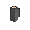 outdoor wall luminaire THEO PRO S UP/DOWN square IP65, anthracite, lacquered 