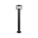 outdoor floor lamp TAHA II 70 with sensor IP54, black 