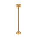 floor lamp PANTILO ROPE 27 E27 IP20, gold dimmable