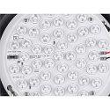 SLV Wand- en plafondarmatuur CYFT XL IP65, zwart, gelakt dimbaar