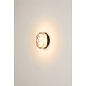 SLV Wand- en plafondarmatuur CYFT WAVE XL IP65, zwart, gelakt dimbaar