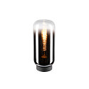 table lamp PANTILO SLIM cylindrical E27, chrome dimmable
