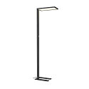 floor lamp WORKLIGHT EASY FL with switch, suitable for VDU workstation, black dimmable