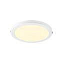 SLV downlight VARIO 290 IP20, white, lacquered 