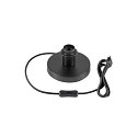 SLV table lamp WUD TL cylindrical E27 IP20, natural colour dimmable