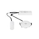 SLV Plafondinbouwarmatuur P-LIGHT rond IP20, wit 