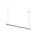 Pendelarmatuur GLENOS� PRO IP20, zwart, wit dimbaar
