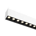 SLV Pendelarmatuur GLENOS� PRO IP20, zwart, wit dimbaar