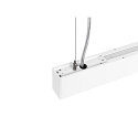 SLV Pendelarmatuur GLENOS� PRO IP20, zwart, wit dimbaar
