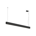 Pendelarmatuur GLENOS� PRO IP20, zwart dimbaar