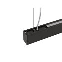 SLV Pendelarmatuur GLENOS� PRO IP20, zwart dimbaar