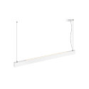 SLV Pendelarmatuur GLENOS� PRO IP20, zwart, wit dimbaar
