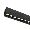 SLV Pendelarmatuur GLENOS� PRO IP20, zwart dimbaar