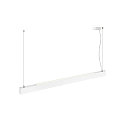 SLV Pendelarmatuur GLENOS� PRO IP20, zwart, wit dimbaar