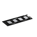 SLV LED panel PAVANNO 1200/300 UGR < 19, suitable for VDU workstation, dimmable 22W 3440lm 3000|4000K 45� CRI 80-89