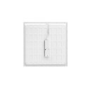 SLV Plafondarmatuur PANEL P 595 45 ON-OFF >200LM/W UGR < 19, schakelbaar, multipower IP20, 21W 3530 - 6860lm 3000K 110� CRI 80