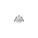 SLV Plafondinbouwarmatuur DOWNLIGHT P 84 ON-OFF stijf, slagvast, multipower, bekabeld IP54, wit 
