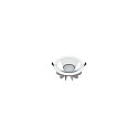 Plafondinbouwarmatuur DOWNLIGHT P 230 DALI stijf, DALI aanstuurbaar, slagvast, bekabeld IP54, wit dimbaar