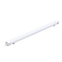 SLV Armatuur voor vochtige ruimten WATERPROOF V 1200 ML ON-OFF CCT Switch, schakelbaar, bekabeld IP65, wit 
