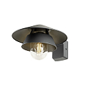 Wandarmatuur SEJERO E27 IP65, antraciet dimbaar