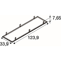 SLV Inbouwframe PANEL P | PAVANNO, zwart